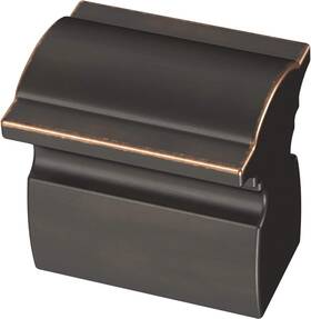 P43966k-vbc Liberty Franklin Brass 1 Inch Classic Curve Cabinet Knob Bronze And Copper 5 Pack