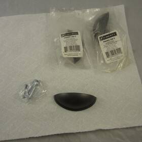 Pn0601-ob-c Liberty 64mm 2.5 Inch Cup Pull Distress Oil Rubbed Bronze Lot Of 3