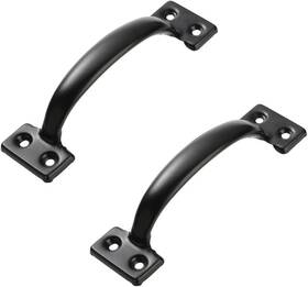 Hm-18553 Lizavo V171 6-1/2 Inch Pulls In Black- 2 Pack Black