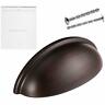 Lizavobc001orb20 Oil Rubbed Bronze Cabinet Pulls Bin Cup Kitchen 653472906396