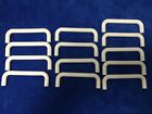 P604aeh Lot 3 13 Plastic Pull Cabinet Handle White Hardware " Liberty 96mm 4