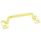 Lq-b59002g-pb-c7 Liberty Hardware Pack Bright Brass Utility Handle Front 022788704833