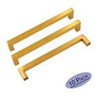 Lsj12gd160 Goldenwarm Gold Cabinet Knobs Drawer Pulls Furniture Hardware 715020993910
