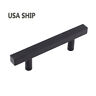 Lsj22bk Goldenwarm In Black Cabinet Pulls Kitchen Drawer Modern Handles Hardware