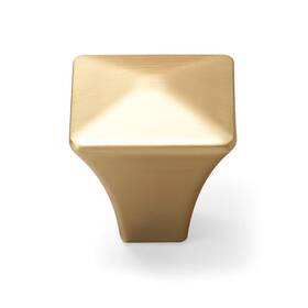 7972-sh Luofuke 10 Pack Single Hole Cabinet Handles Brushed Brass Drawer Pulls Gold C