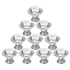 Ly-83495 Lyonsblue Glass Clear Cabinet Knob Drawer Pull Handle Kitchen Door