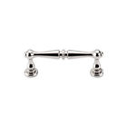 M1712 Top Knobs Set Of Edwardian Bar Pull Polished Chrome New