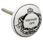 M526 Shabby Restore Mushroom Knob