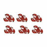 Md-1309 Moby Dick Specialties Set Of Distressed Finish Red 786295214062