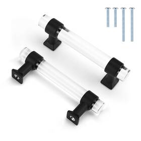 B08zcjmk16 Mengico 20 Pack Cabinet Pulls Black Matte 3 Inch Kichen Handles Acrylic