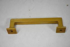 30102-4 Merit Drawer Pulls 4 Inch Brass Tone Set Of 9 Modern Cabinet Hardware Aburb