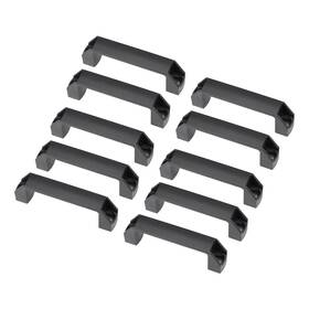 Metallixity 672668350898 10pcs Plastic Pull Handles 139mm Length Luggage Case Mechanical Equipment