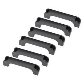 Metallixity 672668350904 6pcs Plastic Pull Handles 120mm Hole Centers Luggage Mechanical Equipment New