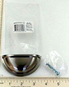 953-sn Meyer Lot Of 3 Drawer Cabinet Pull Handles Replacement Chrome Kitchen