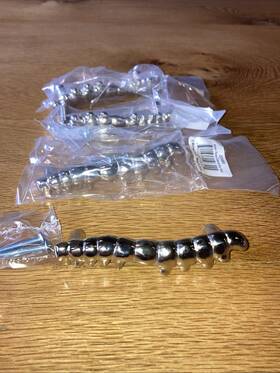 231085 Michael Aram Lot Of 4 Caterpillar Drawer Pull 3 Inch Center - Whimsical Decor