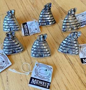 Midwest Of Cannon Falls 738449241776 Vintage Novelty Bee Beehive Cabinet Drawer Pulls Knobs