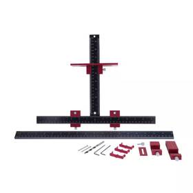 Milescraft 711181502565 Cabinet Pro-cabinet Hardware Jig Install Handles And Knobs Metal Const
