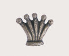 Mk1063-ams Emenee Antique Silver Crown Cabinet Drawer Knob Pulls Crowns Knobs