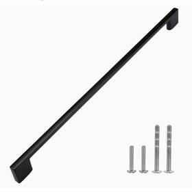 Modket 849376078202 5 Pk 14 Inch Length 12-5/8 Hole Center Matte Black Cabinet Handles Appliance Pulls