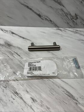 Dn0707bn Moen 3-inch Center To Cabinet Pull In Brushed Nickel