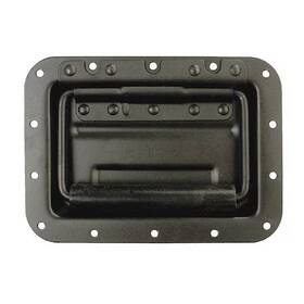 Ph-0309 Monroe Pmp Recessed Folding Pull Handle Steel Unthr. Through Holes