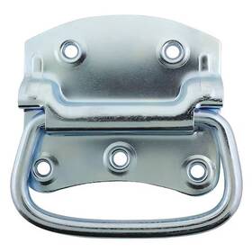 Ph-0316 Monroe Pmp Folding Pull Handle Steel Zinc Unthr. Through Holes
