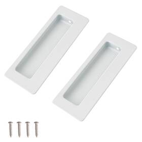 W-mor0743-us Morobor 2 Pcs Rectangular Recessed Concealed Handles Stainless Steel Cabinet Pulls