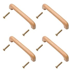 Mro Max Wood Pull Knobs 96mm Hole Distance 109mm Length Cabinet Furniture