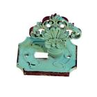 Mt1830 Vipssci Antique Green Pewter Lock And Key Knob 782906078252