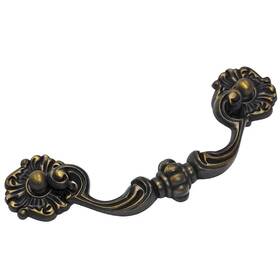 5xcc-antique Mudujia 4-pack 4.5 Inch C-c Bail Drawer Pull Drop Dresser Antique Brass Swing