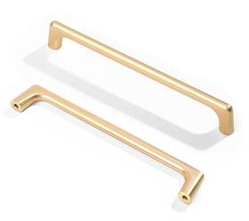 Myxekllo 782950257696 4 Pack Brushed Gold Cabinet Pulls 128mm Drawer Handles Bathroom Dresser