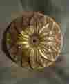 N-1733 Kbc Brass Sunflower Medallion Vintage 3 Backplate 2