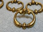 N13304 Keeler Ten Kbc Brass Cabinet Door Drawer Drop Rings Pulls