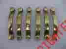 N20742 Kbc 6 Vintage Brass Drawer Cabinet Pulls