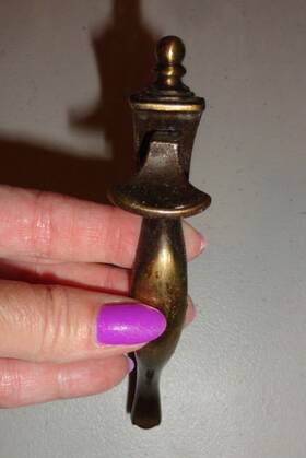 Fo3742 National Lock Vintage Lot Of 24 Antiqued Brass Cabinet Pulls