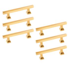 Negs 774882443865 Brass Cabinet Pulls Handles Gold Kitchen Cabi