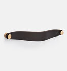 C2806 New Rejuvenation 8inch Beckett Drawer Pulls Leather Finish Black