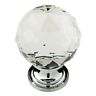 Nor05-chc Delta Nora Collection Pack Crystal Chrome Knobs 0885785000410