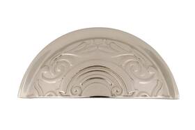 Nostalgic 640697616964 Warehouse Cup Pull Victorian In Polished Nickel