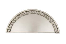 Nostalgic 640697617244 Warehouse Cup Pull Rope In Satin Nickel