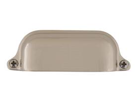 Nostalgic 640697617503 Warehouse Cup Pull Farm Large In Polished Nickel