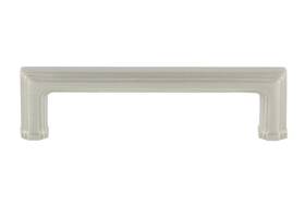 Nostalgic 640697617695 Warehouse Carreft Handle Pull 4 Inch On Center In Satin Nickel