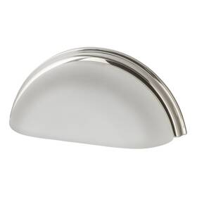 755404 Nostalgic Warehouse Cabinet Knob Polished Nickel