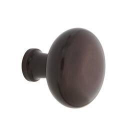 756094 Nostalgic Warehouse New York Brass 1 3/8 Inch Cabinet Knob In Timeless Bronze