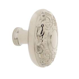 756108 Nostalgic Warehouse Victorian Brass 1 3/4 Inch Cabinet Knob In Polished Nickel