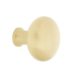 756172 Nostalgic Warehouse New York Brass 1 3/8 Inch Cabinet Knob In Satin