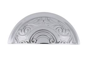 761702 Nostalgic Warehouse Cup Pull Victorian In Bright Chrome Stylish For Cabinets And Drawers