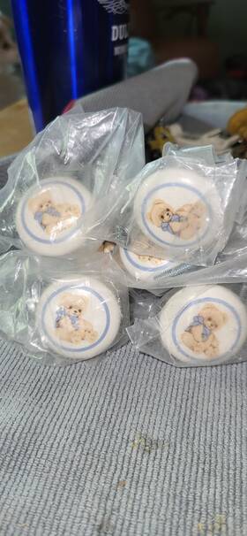 4d81720010 Not Known Vintage Porcelain Handles Knobs Drawer Pulls Teddy Bear Set 6 Baby Boy Nursery