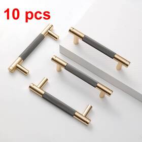 B09ttrb8xw Ntresbonne 3-3/4 Inch 96 Mm Barrel Cabinet Pulls Gold And Grey Cupboard Aluminum Knurled