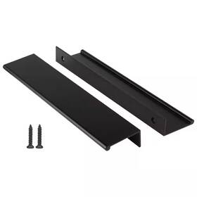 Numhew 445040827850 10-pack 6-5/16 Inch Black Cabinet Pulls Kitchen Handles Aluminum Alloy